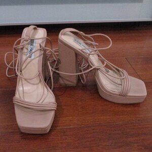 Steve Madden Lace Up Platform Sandals